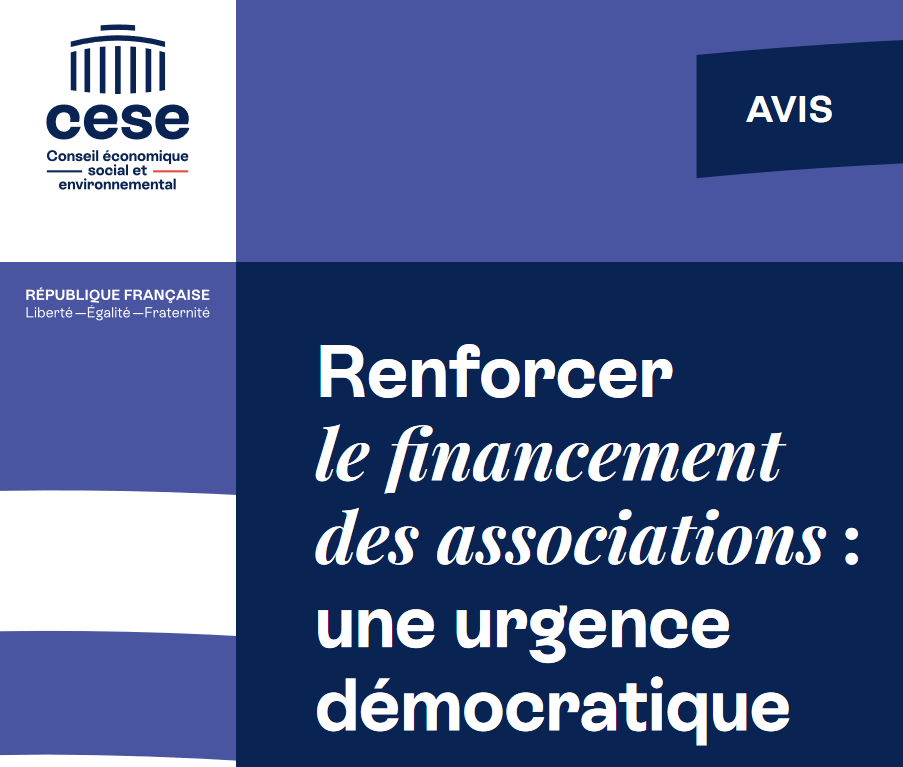 « Renforcer le financement des associations : une urgence démocratique » : vote à l’unanimité du CESE